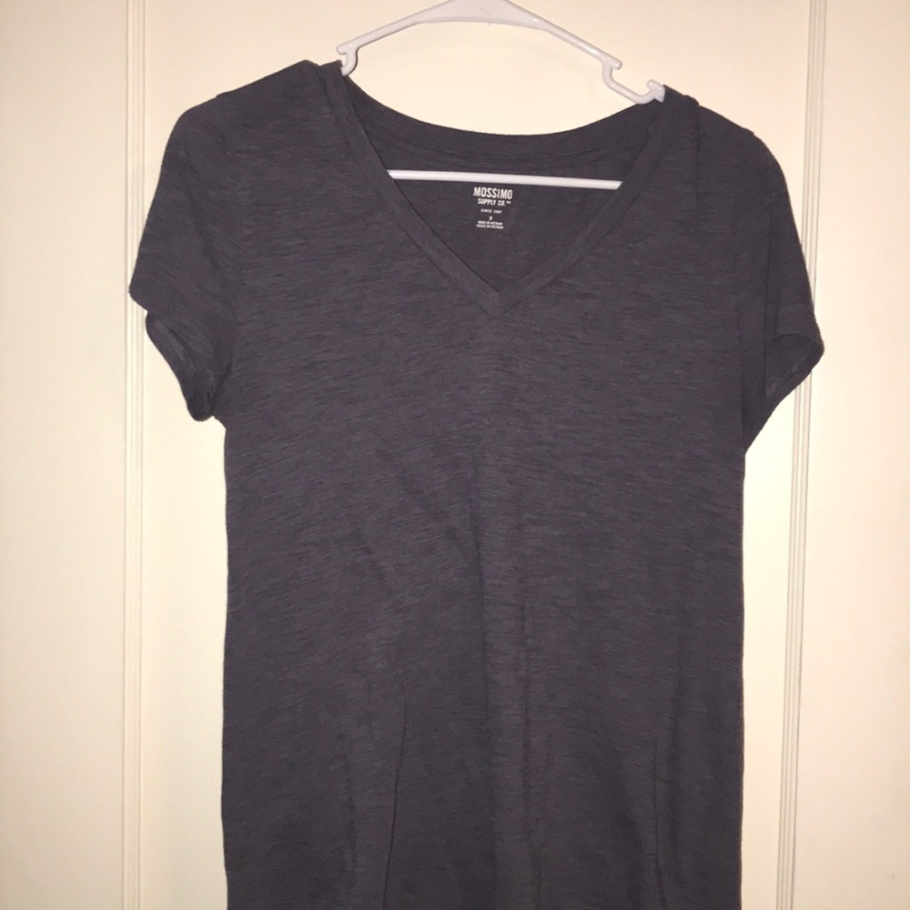 purple t-shirt